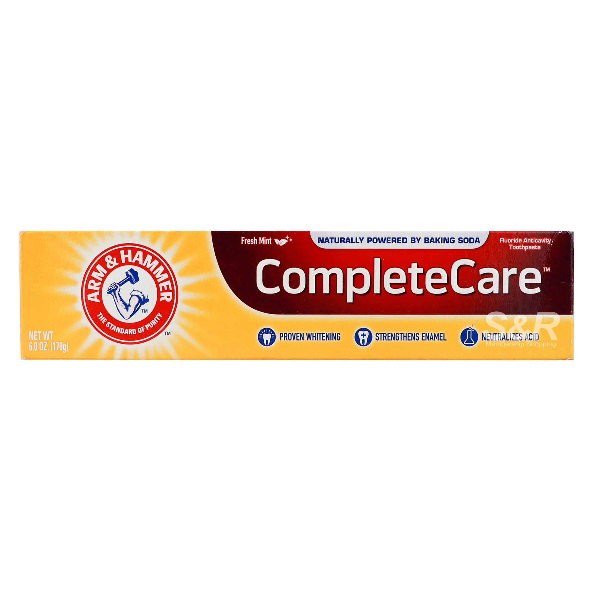 Arm & Hammer Complete Care Fluoride Anticavity Toothpaste 170g
